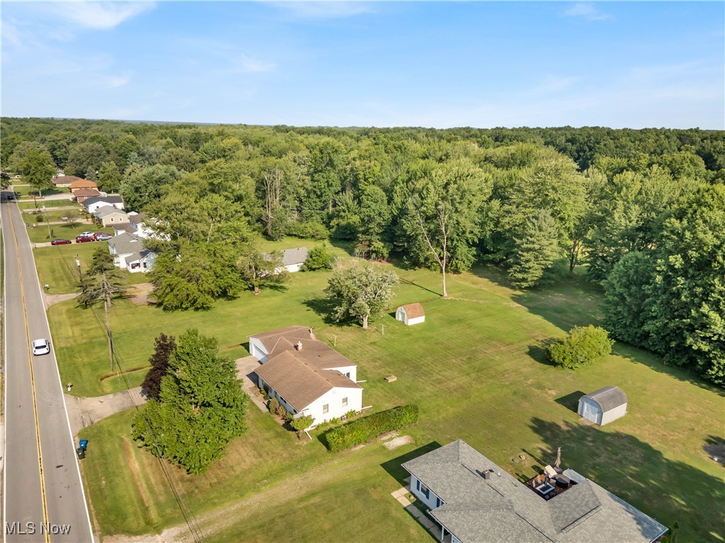 38450 Otten Road North Ridgeville, OH 44039 - Photo 13 of 45 Aerial perspective of suburban area with a forest