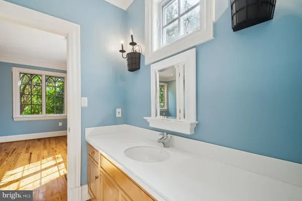 a view of a storage and utility room
