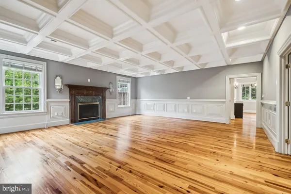 a view of a brick house with a window