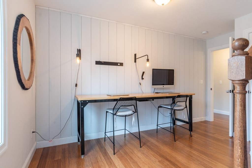 188 South Road Pepperell, MA 01463 - Photo 27 of 41 a view of a workspace with furniture and wooden floor