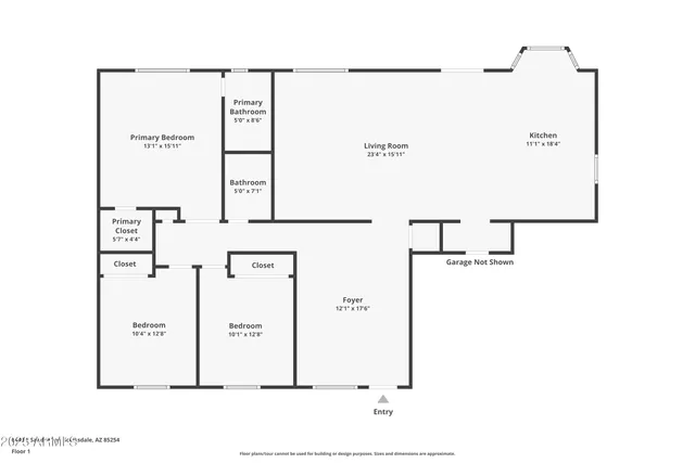 $715,000 | 6443 East Sandra Terrace, Scottsdale, AZ 85254