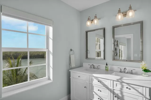 a close view of closet