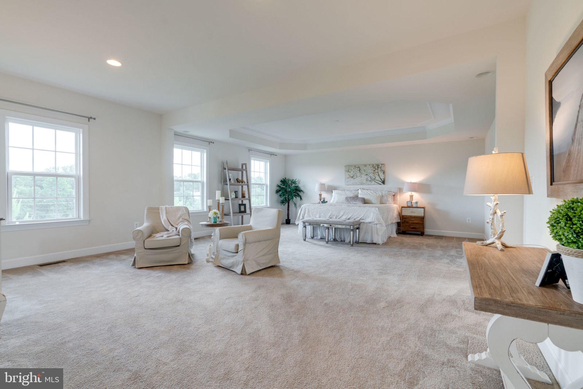 7516 Tangerine Place Lorton, VA 22079 - Photo 18 of 38 Enormous Master Bedroom with Sitting Area