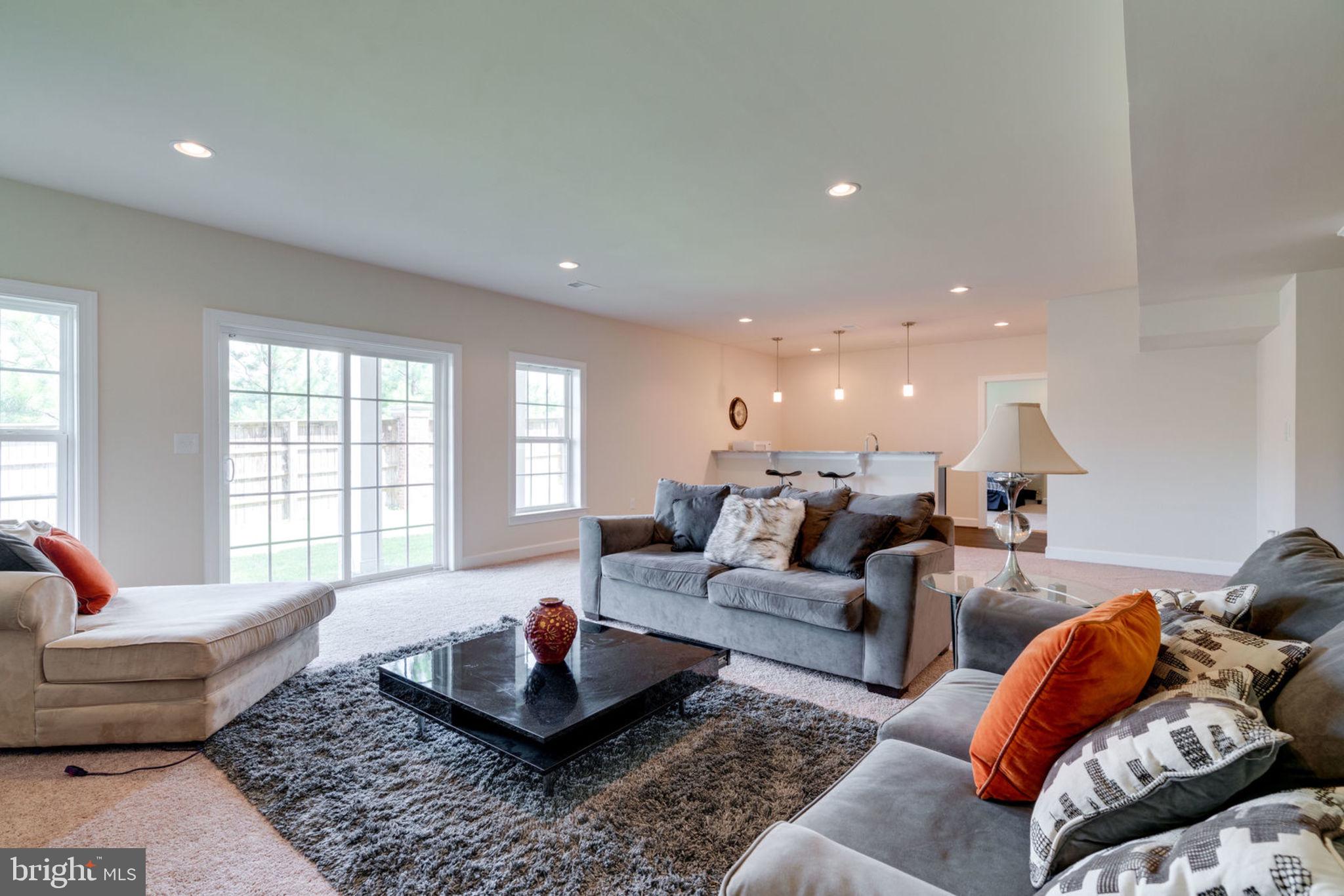 7516 Tangerine Place Lorton, VA 22079 - Photo 28 of 38 Enormous Basement Family Room