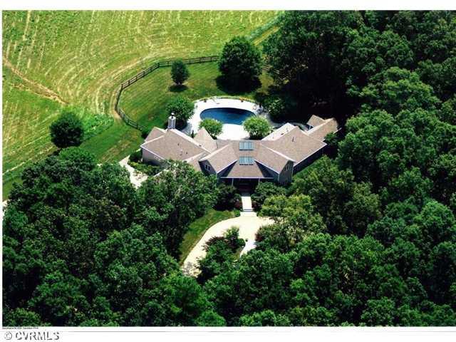 1425 Old Mill Road Crozier, VA 23039 - Photo 2 of 12 Aerial View
