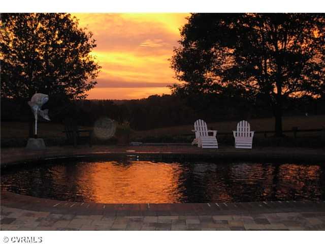 1425 Old Mill Road Crozier, VA 23039 - Photo 9 of 12 View - Sunrise from master bedroom