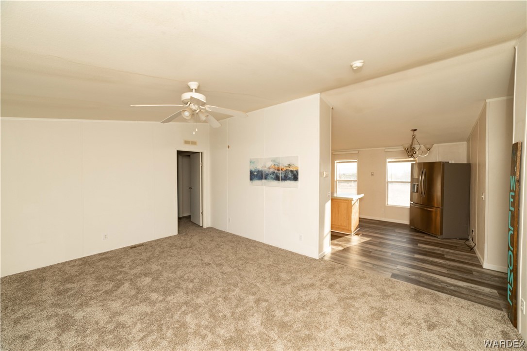 3329 Heber Road Golden Valley, AZ 86413 - Photo 42 of 52 a view of a hallway with wooden floor