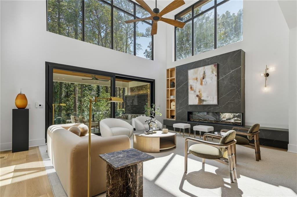 1185 Houston Mill Road Northeast Atlanta, GA 30329 - Photo 26 of 78 a living room with furniture and a large window