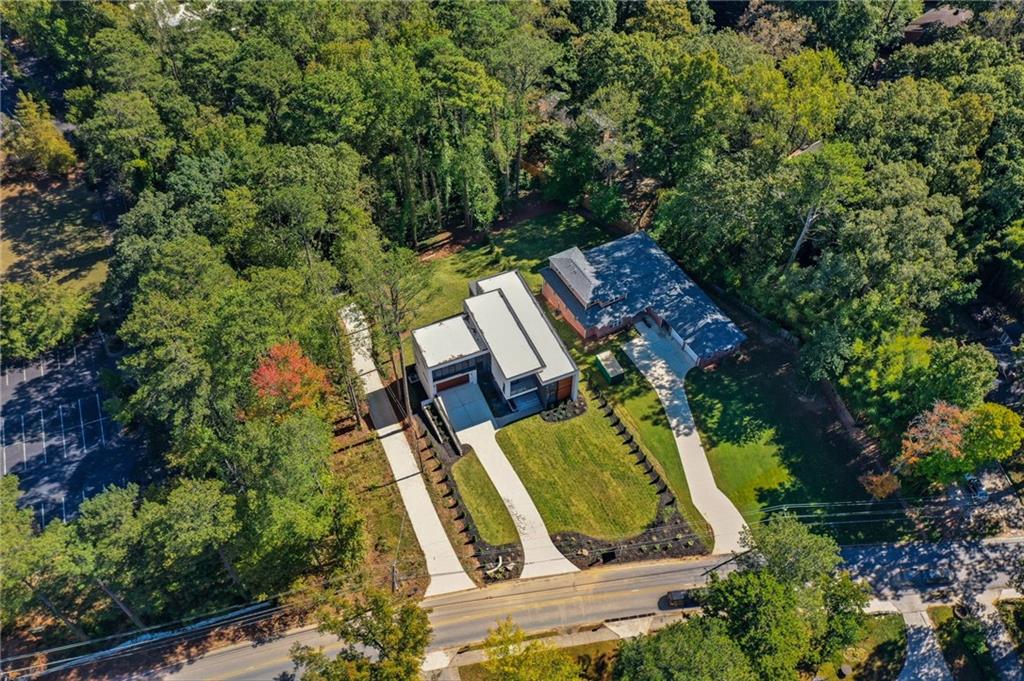 1185 Houston Mill Road Northeast Atlanta, GA 30329 - Photo 89 of 92 an aerial view of a house with outdoor space
