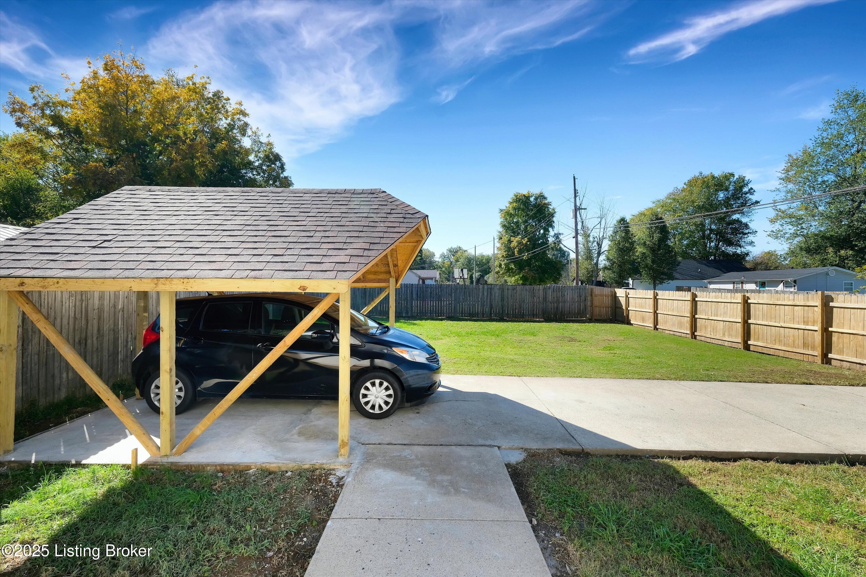 6647 Sylvania Road Louisville, KY 40258 - Photo 16 of 23 Carport