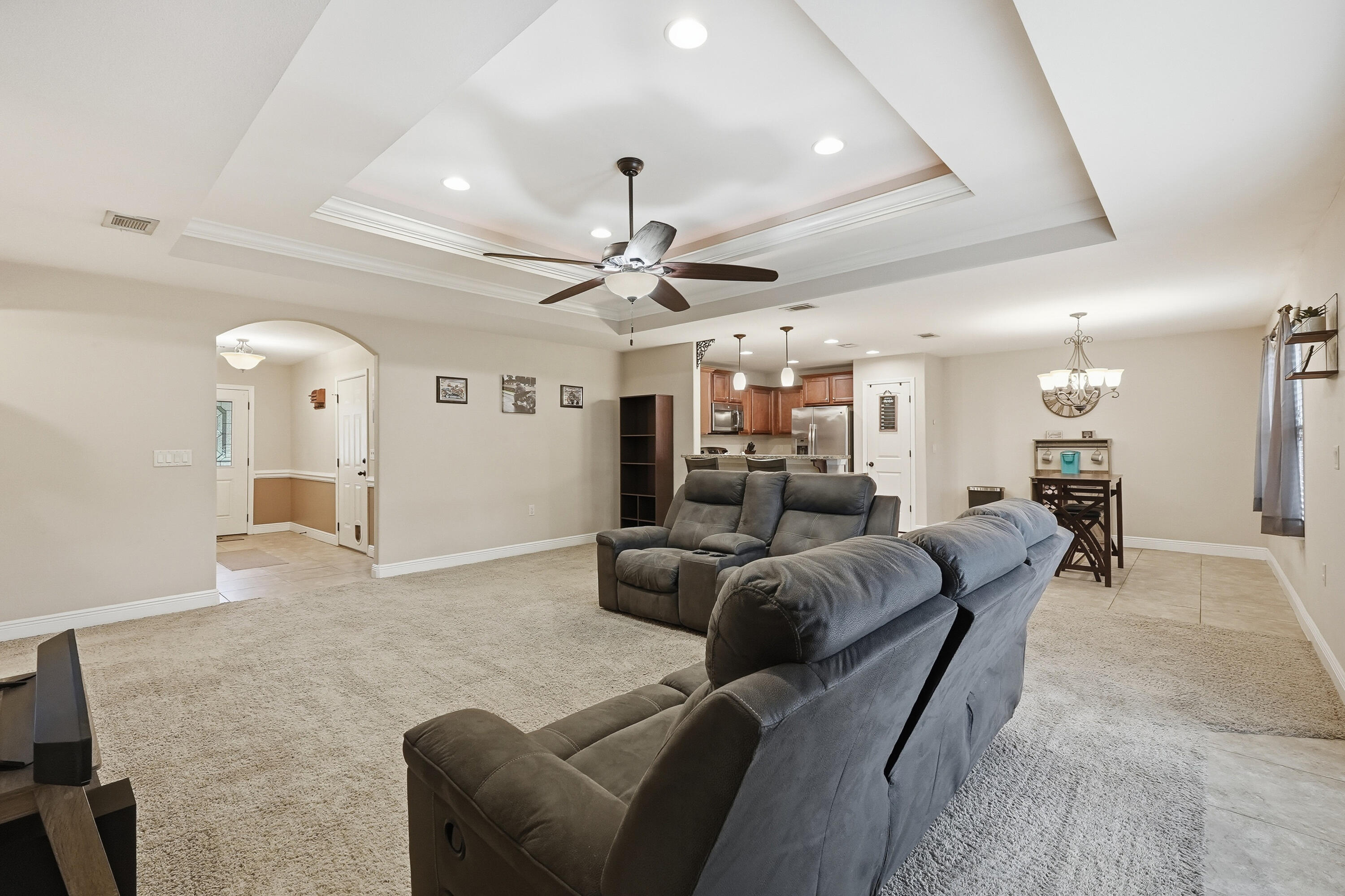 516 Grand Ridge Drive Crestview, FL 32539 - Photo 16 of 34 Living room facing entrance