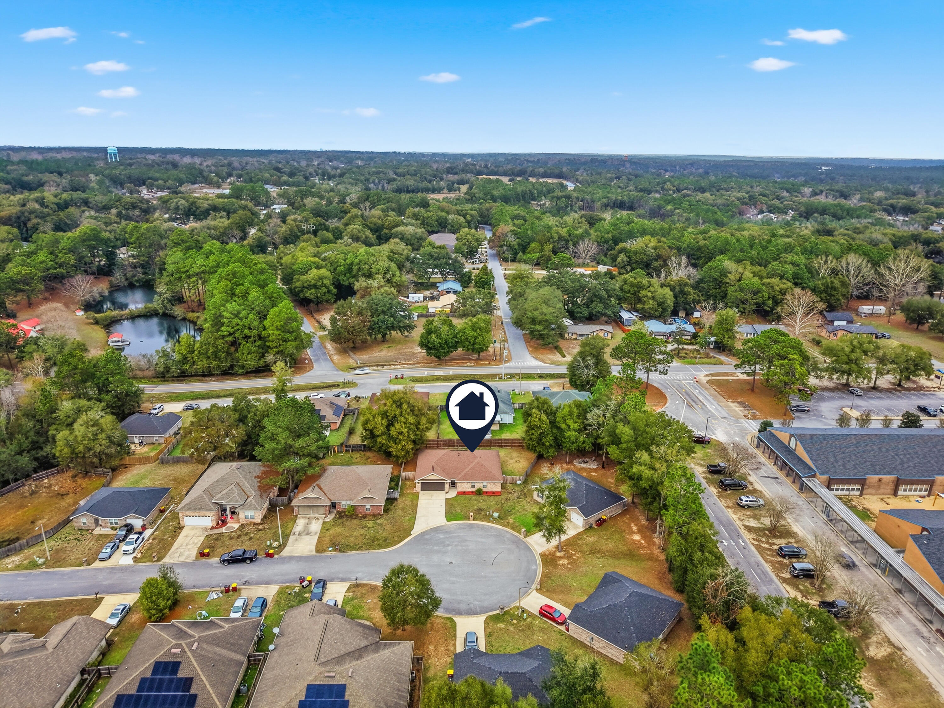 516 Grand Ridge Drive Crestview, FL 32539 - Photo 4 of 34 Aerial view