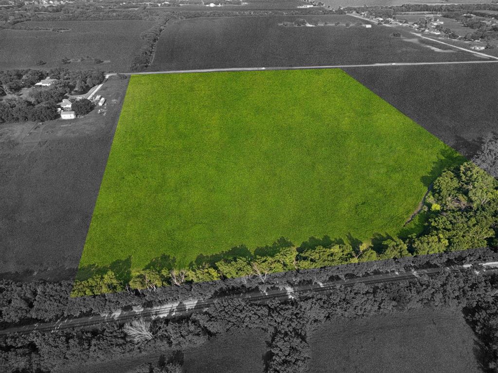 Lot 2 Ponderosa Road Sherman, TX 75090 - Photo 8 of 13 Aerial view of property and surrounding area featuring property parcel outlined