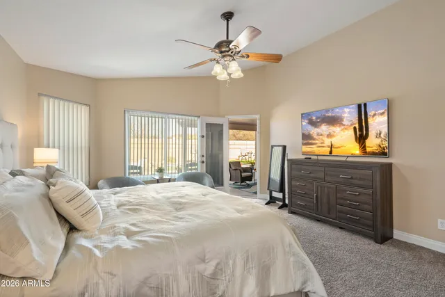 a view of a house with backyard porch and patio