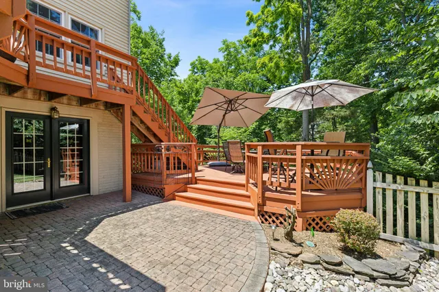 a view of a backyard with a garden