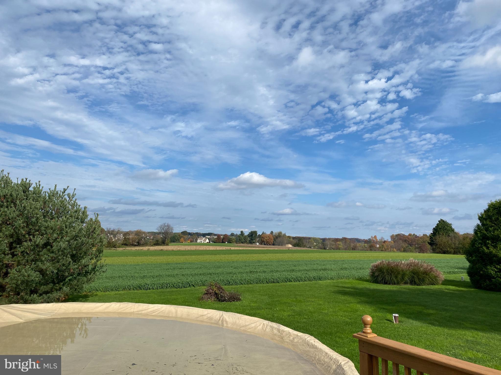 159 Election Road Oxford, PA 19363 - Photo 29 of 35 Back yard / Farm land view