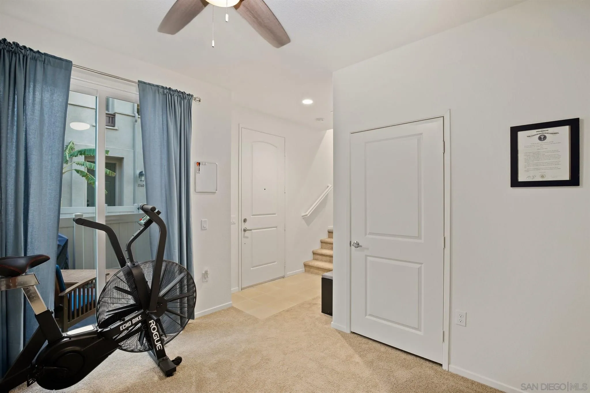 1150 Via Lucero Oceanside, CA 92056 - Photo 25 of 36 a view of a room with gym equipment