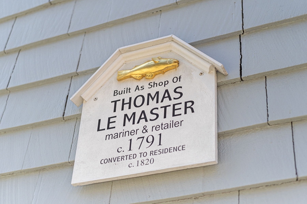 34 Front Street Marblehead, MA 01945 - Photo 5 of 41 a close up of a street sign