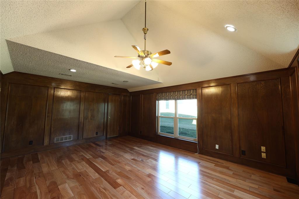 907 Red Oak Creek Road Ovilla, TX 75154 - Photo 10 of 20 Formal Studio wood accents, vault ceiling