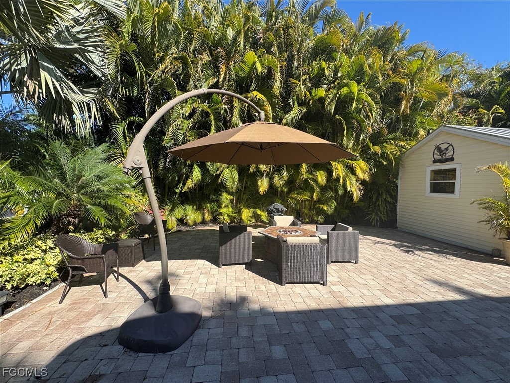 Lot 212-3027 Belle Of Myers Road LaBelle, FL 33935 - Photo 10 of 43 a garden view with a seating space