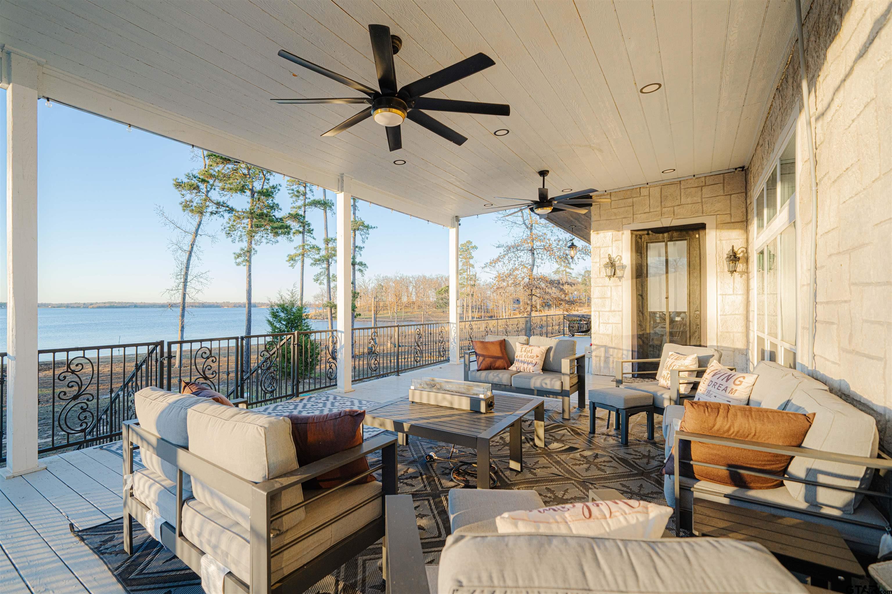 145 Private Road Pittsburg, TX 75686 - Photo 34 of 46 a living room with furniture and a large window