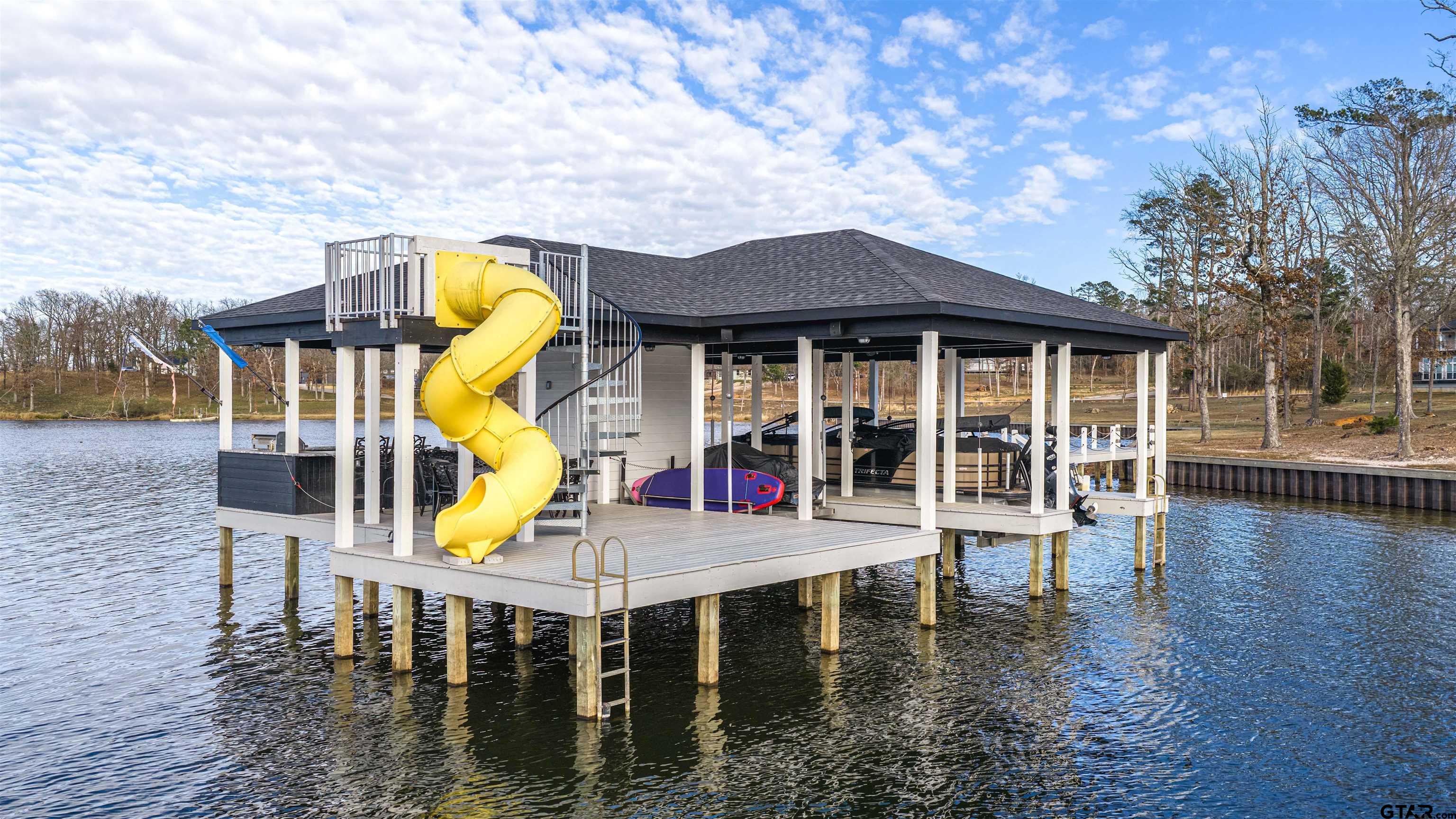 145 Private Road Pittsburg, TX 75686 - Photo 38 of 46 a view of a house with swimming pool