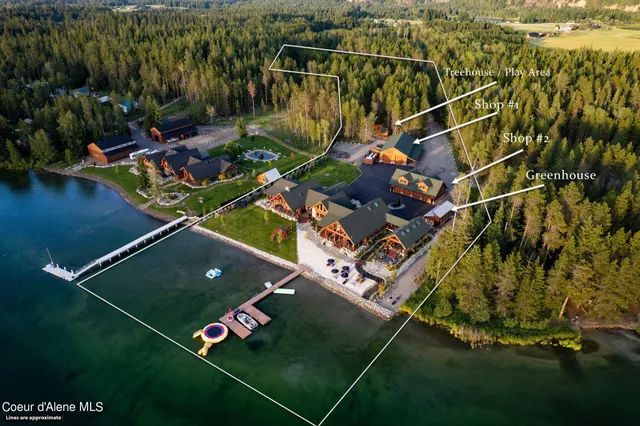 $7,900,000 | 816 Ponderesa Ranch Road, Sagle, ID 83860