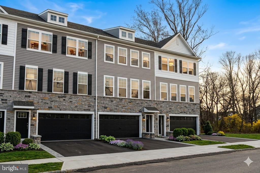Charming townhomes with modern flair.