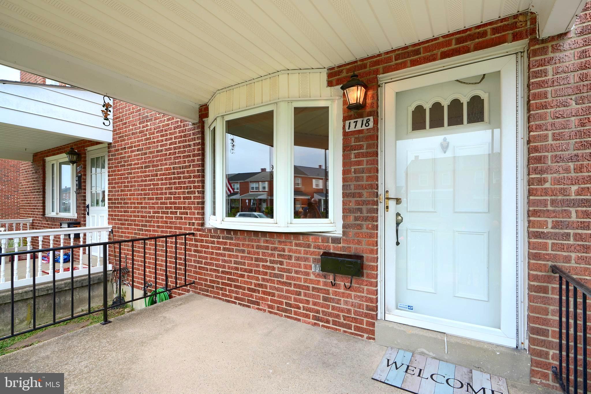 1718 Stokesley Road Dundalk, MD 21222 - Photo 2 of 44 SPACIOUS ROOFED FRONT PORCH!