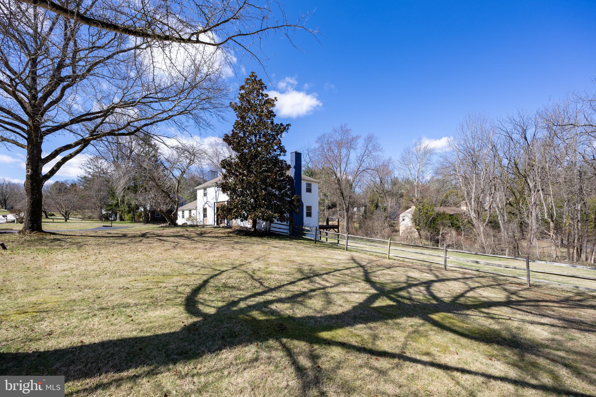700 Campwoods Road Villanova, PA 19085 - Photo 65 of 72 a view of a yard with snow on the road