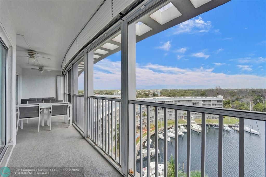 1523 East Hillsboro Boulevard, Unit 1031 Deerfield Beach, FL 33441 - Photo 28 of 78 a view of a city from a balcony