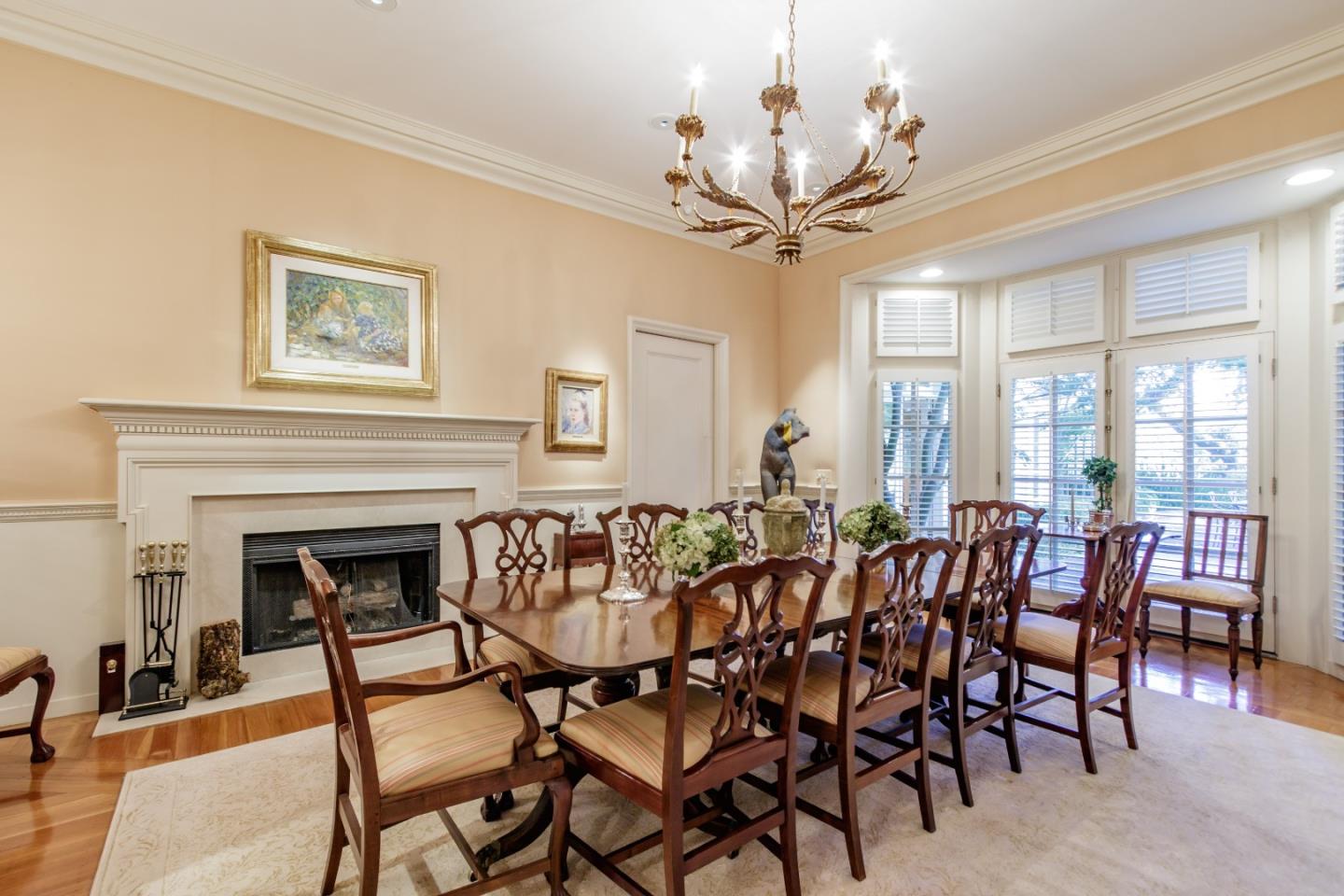 290 Richmond Road Hillsborough, CA 94010 - Photo 5 of 24 a view of a livingroom with furniture window and outside view