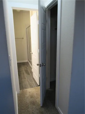 a view of empty room