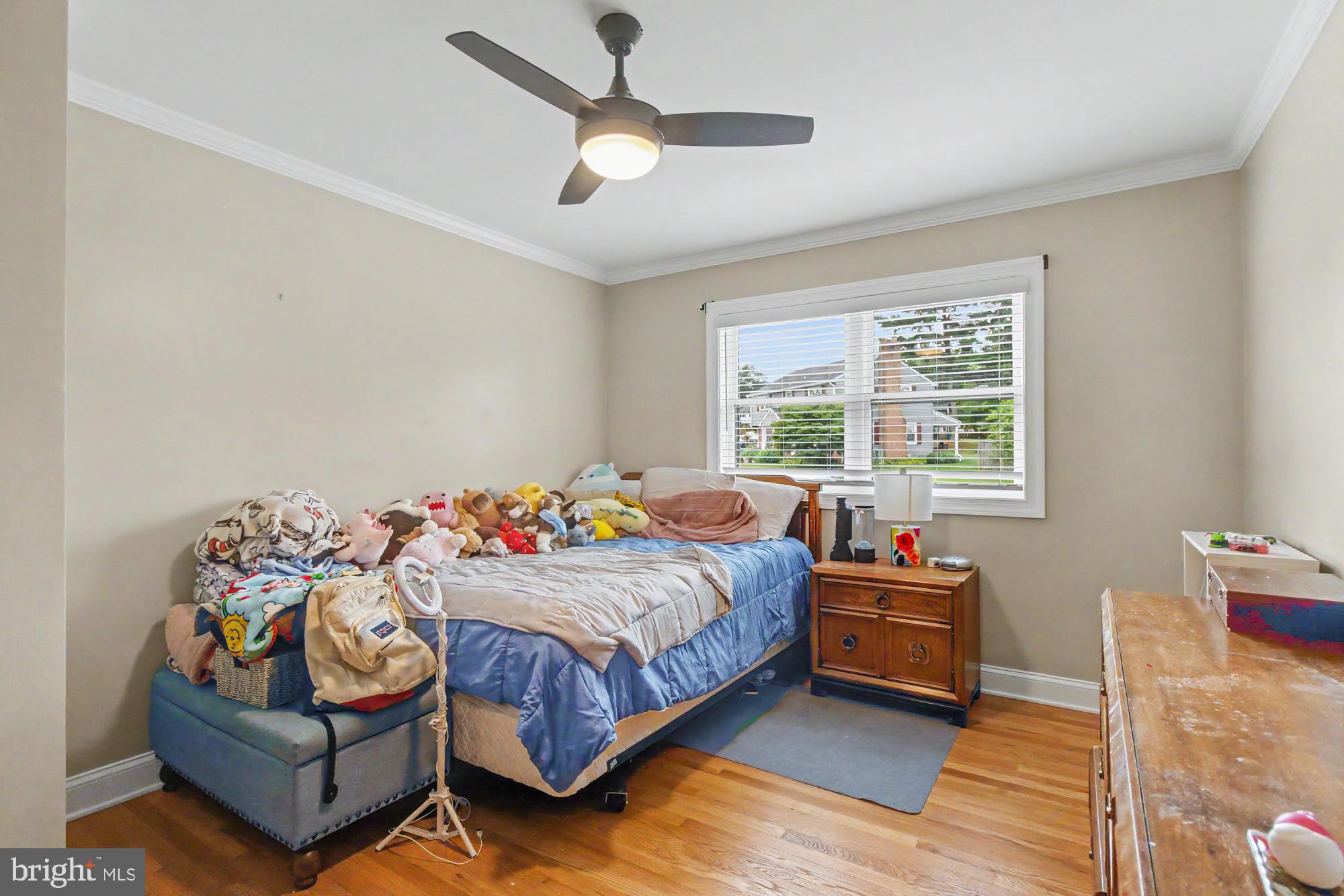 218 Felton Road Lutherville-Timonium, MD 21093 - Photo 33 of 55 Bedroom 3 with ceiling fan