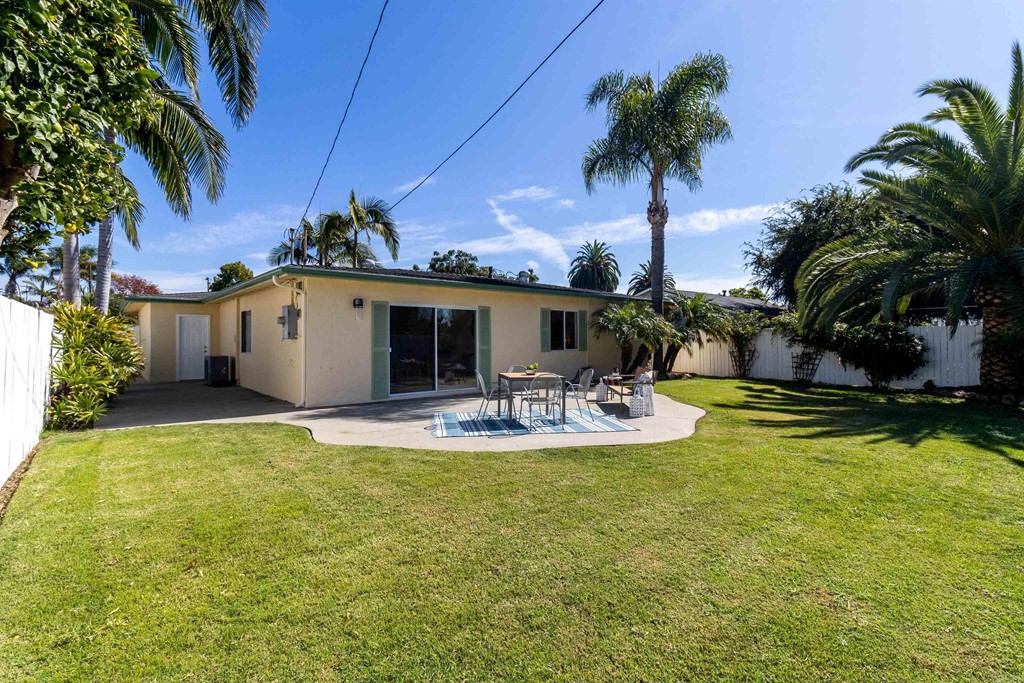 3915 Linmar Lane Carlsbad, CA 92008 - Photo 18 of 25 a view of a house with swimming pool and a yard