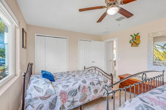 a living room with a couch and a table