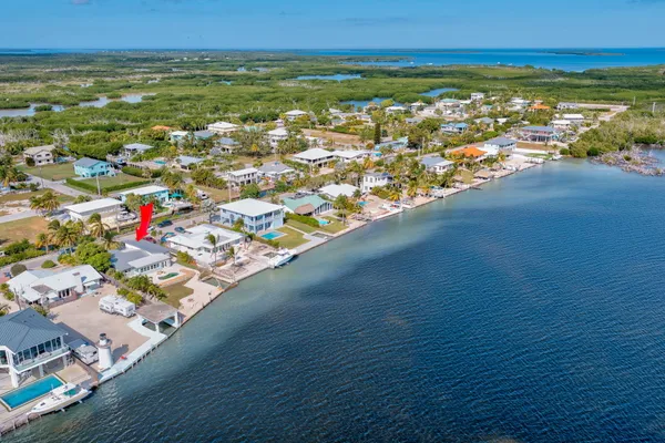 a view of a city with ocean view