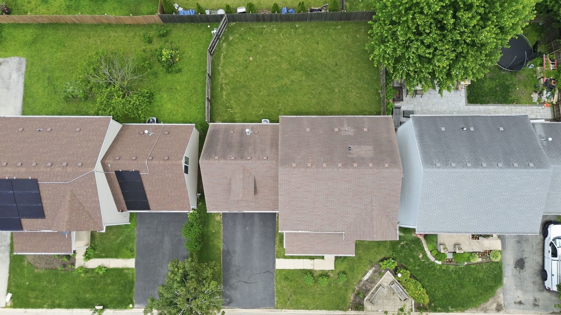 1758 Edith Lane Aurora, IL 60504 - Photo 27 of 28 an aerial view of a house with a yard and lake view