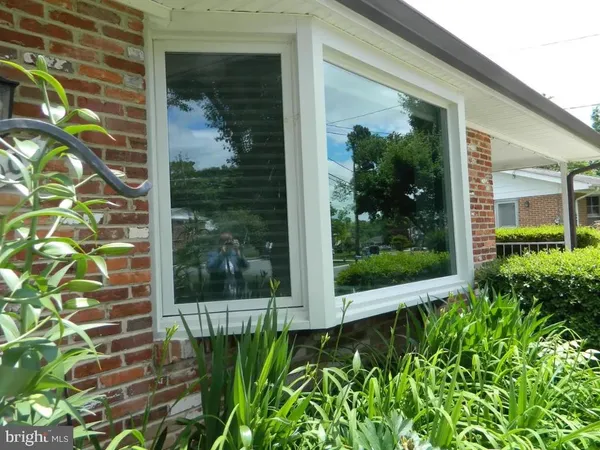 a view of a window of a house
