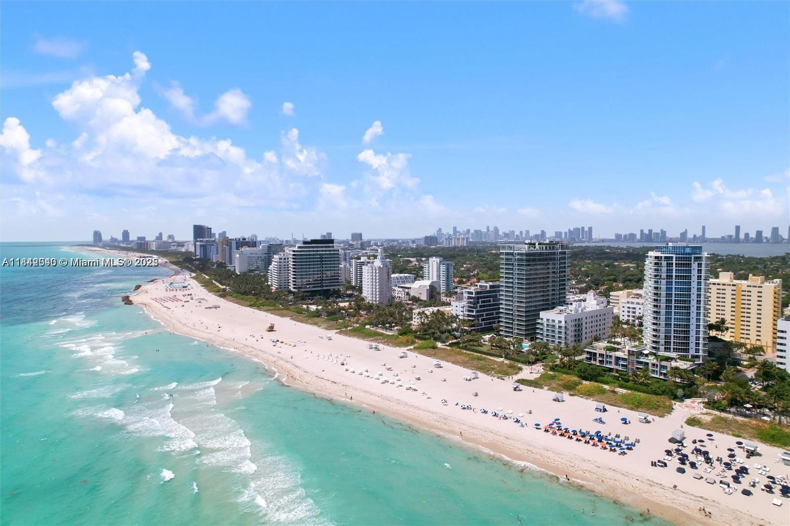 3801 Collins Avenue, Unit 1104 Miami Beach, FL 33140 - Photo 13 of 43 a view of a city with an ocean view