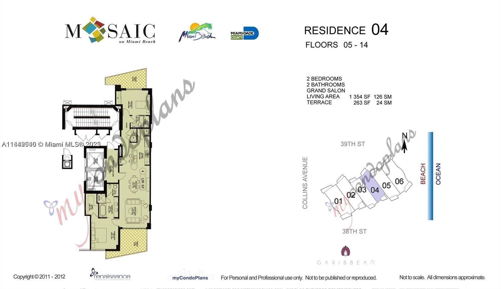 3801 Collins Avenue, Unit 1104 Miami Beach, FL 33140 - Photo 37 of 43 a picture of a room