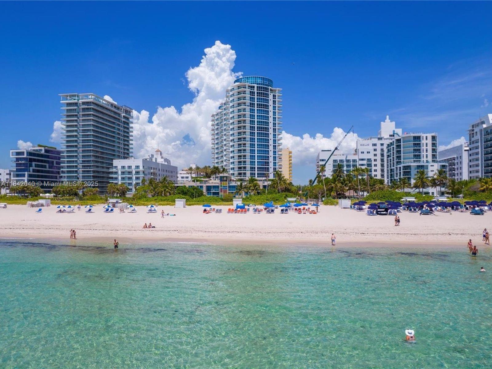 3801 Collins Avenue, Unit 1104 Miami Beach, FL 33140 - Photo 43 of 43 a view of a city with tall buildings