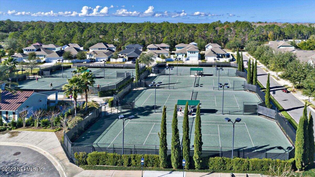 824 Riley Lane St. Augustine, FL 32095 - Photo 36 of 37 43-Palencia Tennis Center Aerial View