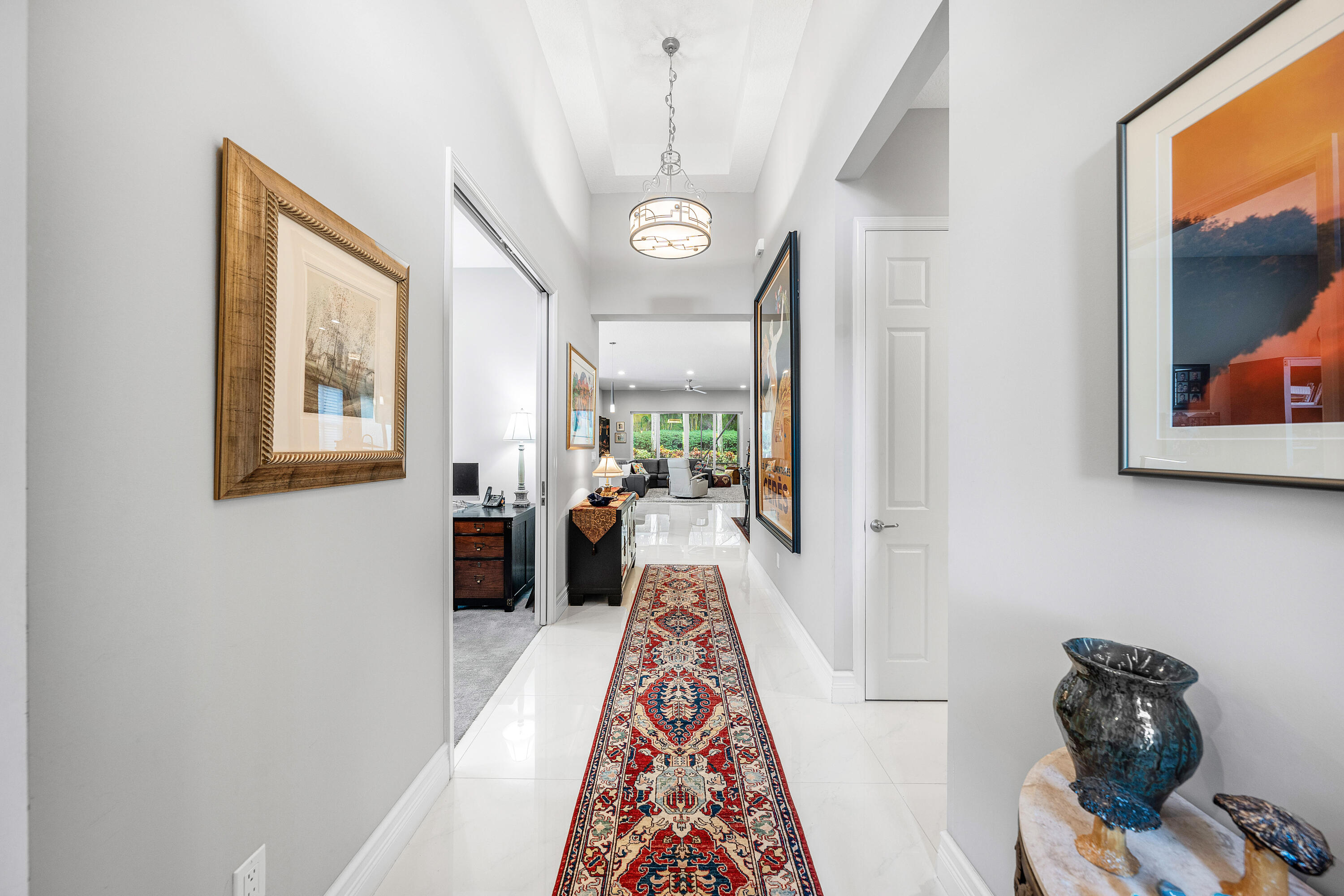 11639 Dawson Range Road Boynton Beach, FL 33473 - Photo 6 of 75 Entry Foyer With Coffered Ceiling