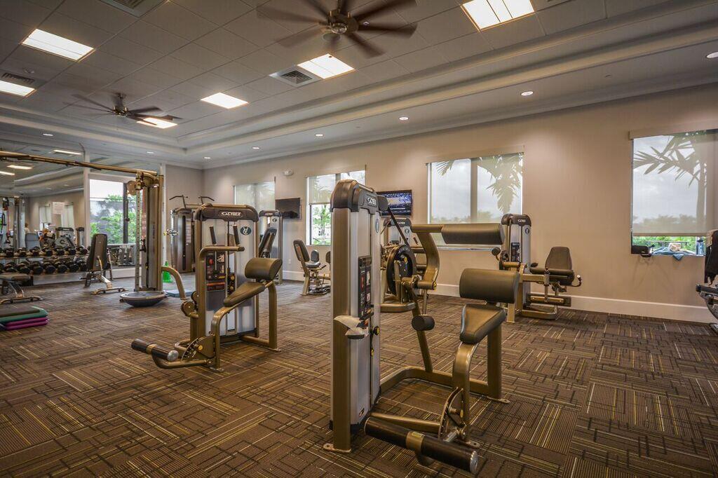 11639 Dawson Range Road Boynton Beach, FL 33473 - Photo 66 of 75 a view of a room with gym equipment
