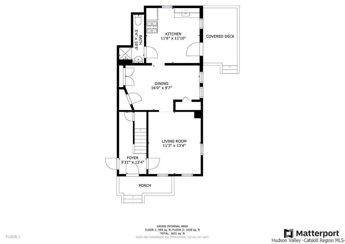 3418 Cooper Street Stone Ridge, NY 12484 - Photo 30 of 34 a picture of floor plan
