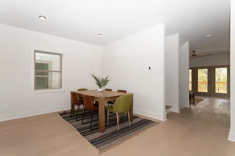 a view of a livingroom with furniture and window