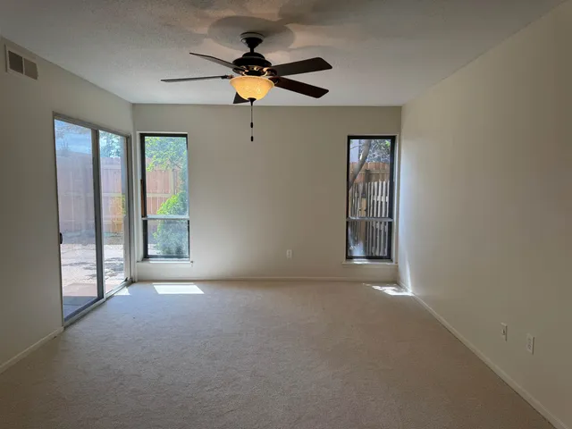 a view of front door