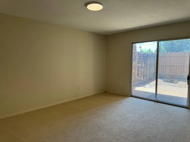 a bathroom with a shower and a shower