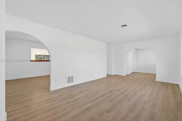 wooden floor in an empty room